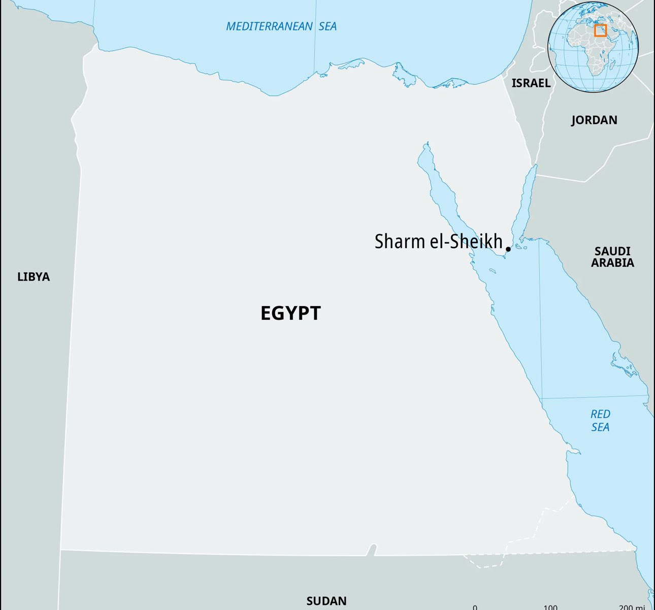 Houthi Missile Attack from Yemen aimed at Israel lands in Egypt's Sinai Peninsula