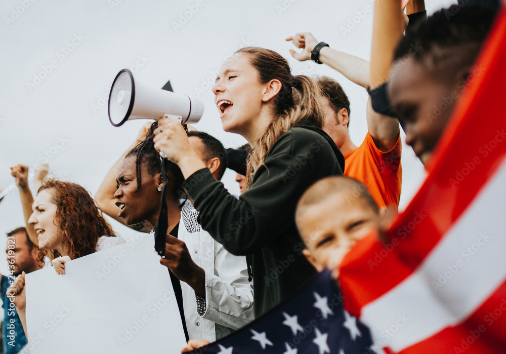 Group of American activists is protesting