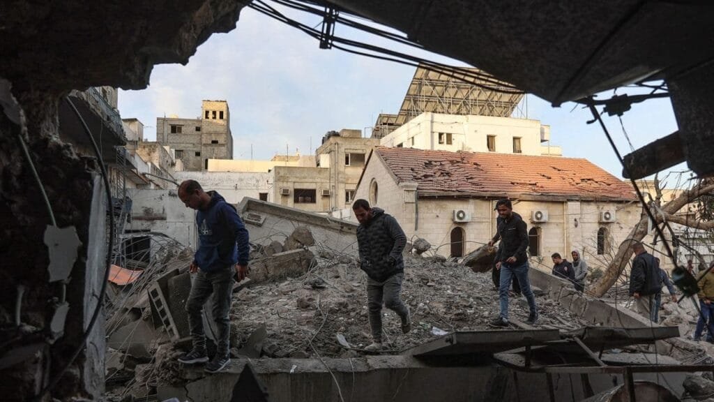 Israeli strike damages last fully functional hospital in Gaza City as offensive escalates