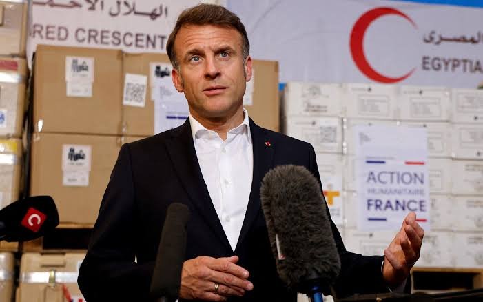 Macron says France could recognize a Palestinian state in June