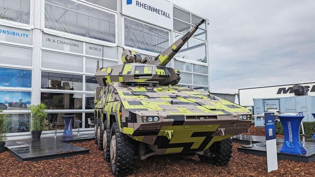 Defence giant Rheinmetall opens Europe's largest munitions plant as Berlin rearms