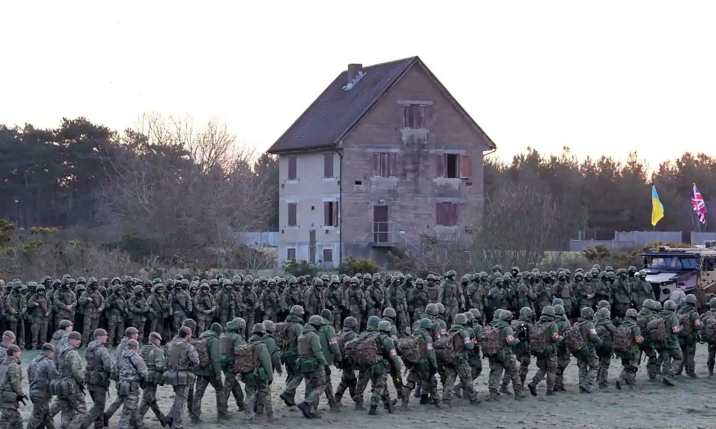 With U.S. support, ten European nations prepared to deploy troops to Ukraine as part of security guarantees