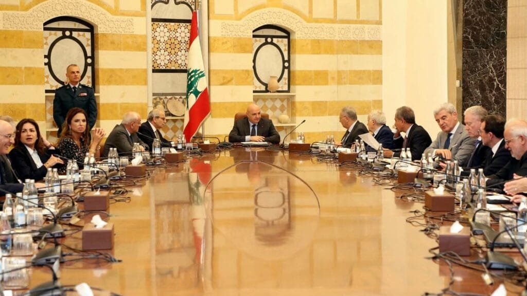 Hezbollah, Amal ministers exit cabinet meeting in protest of US ceasefire plan