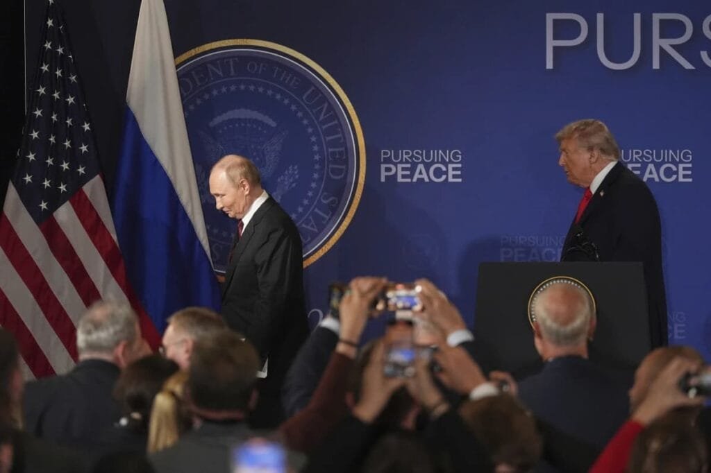 No breakthrough at Alaska summit, yet Trump praises talks with Putin as 'productive'