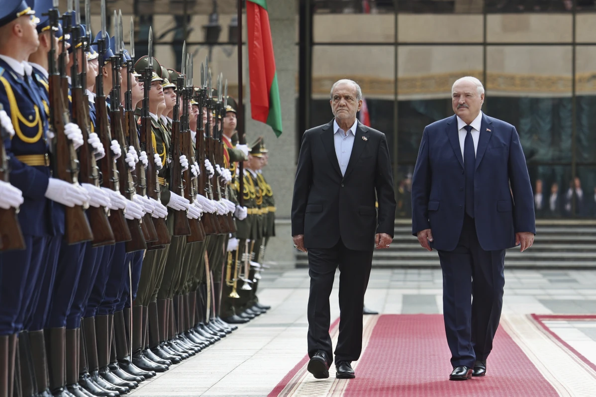 Russian allies Belarus and Iran agree to boost bilateral defense ties