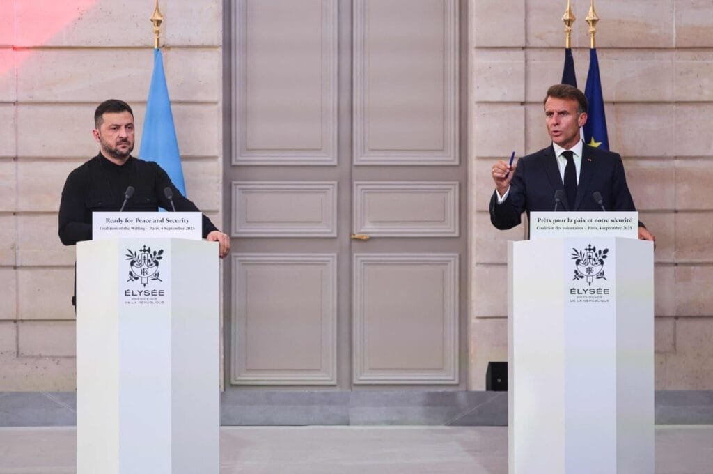 26 nations pledge post-war security support for Ukraine, Macron says