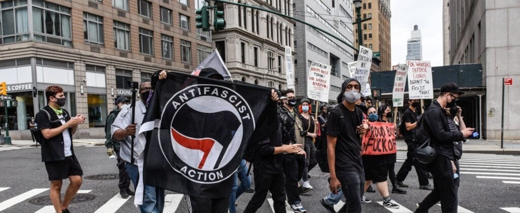 Trump targets anti-fascist Antifa movement as a terrorist organisation