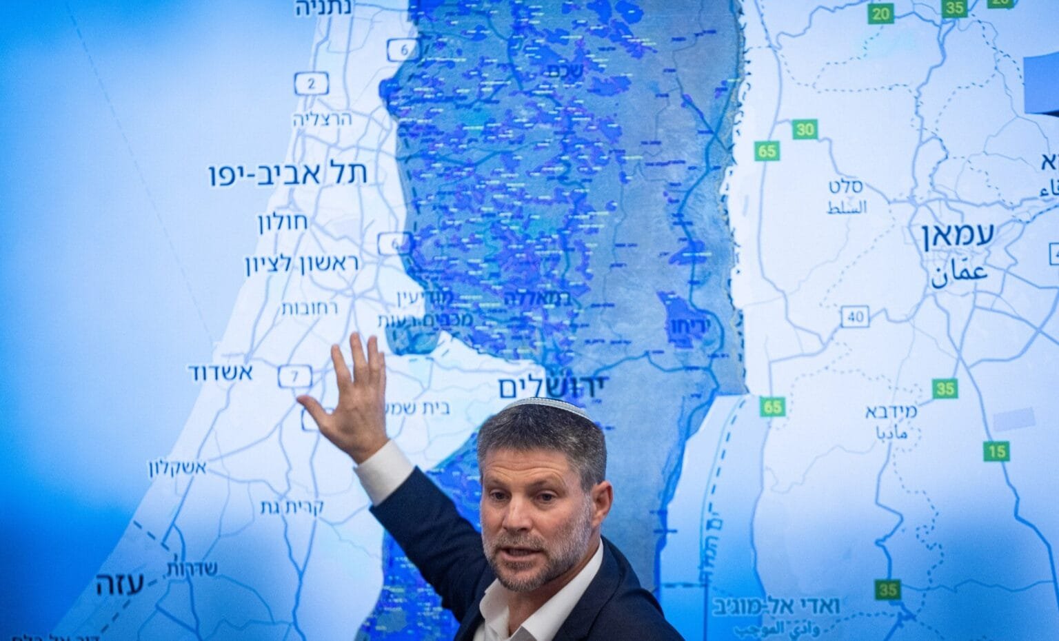 Israel’s Smotrich presents plan to annex 82% of West Bank