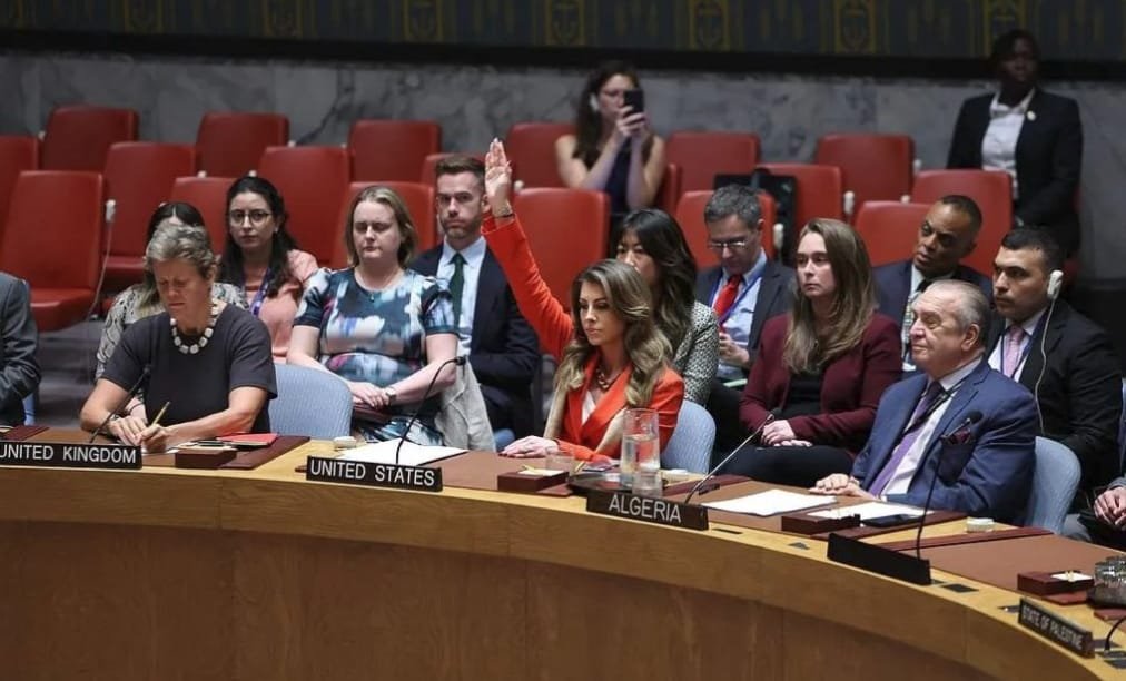 US vetoes Gaza ceasefire resolution for sixth time at UN