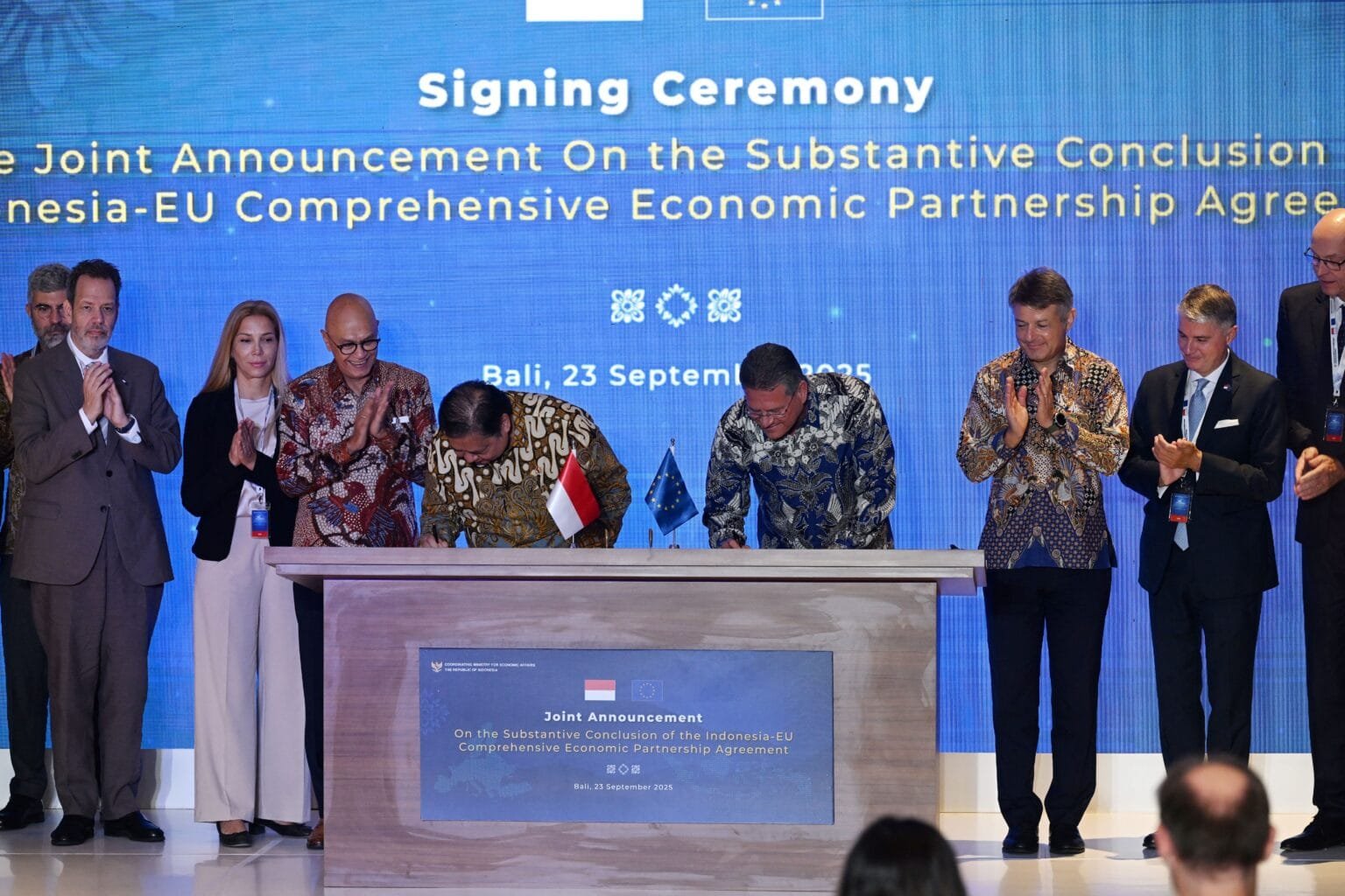 Indonesia, EU finalise trade deal after years of talks