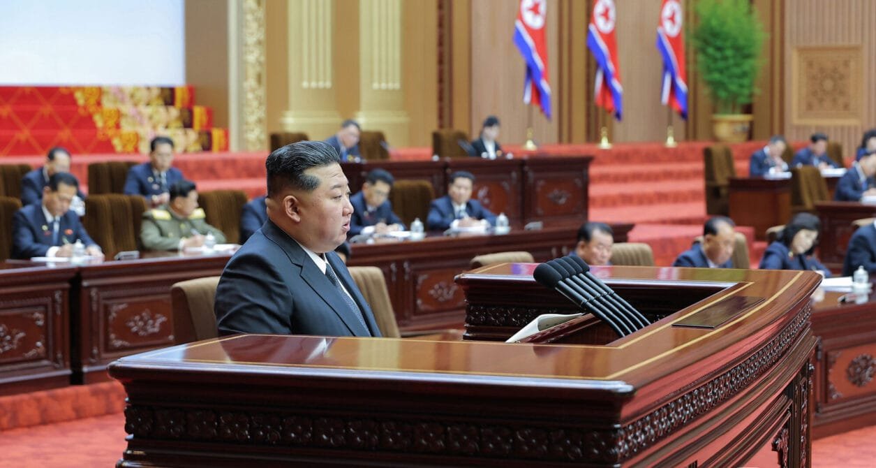 North Korea’s Kim says he’s open to talks if Washington drops its denuclearisation demand