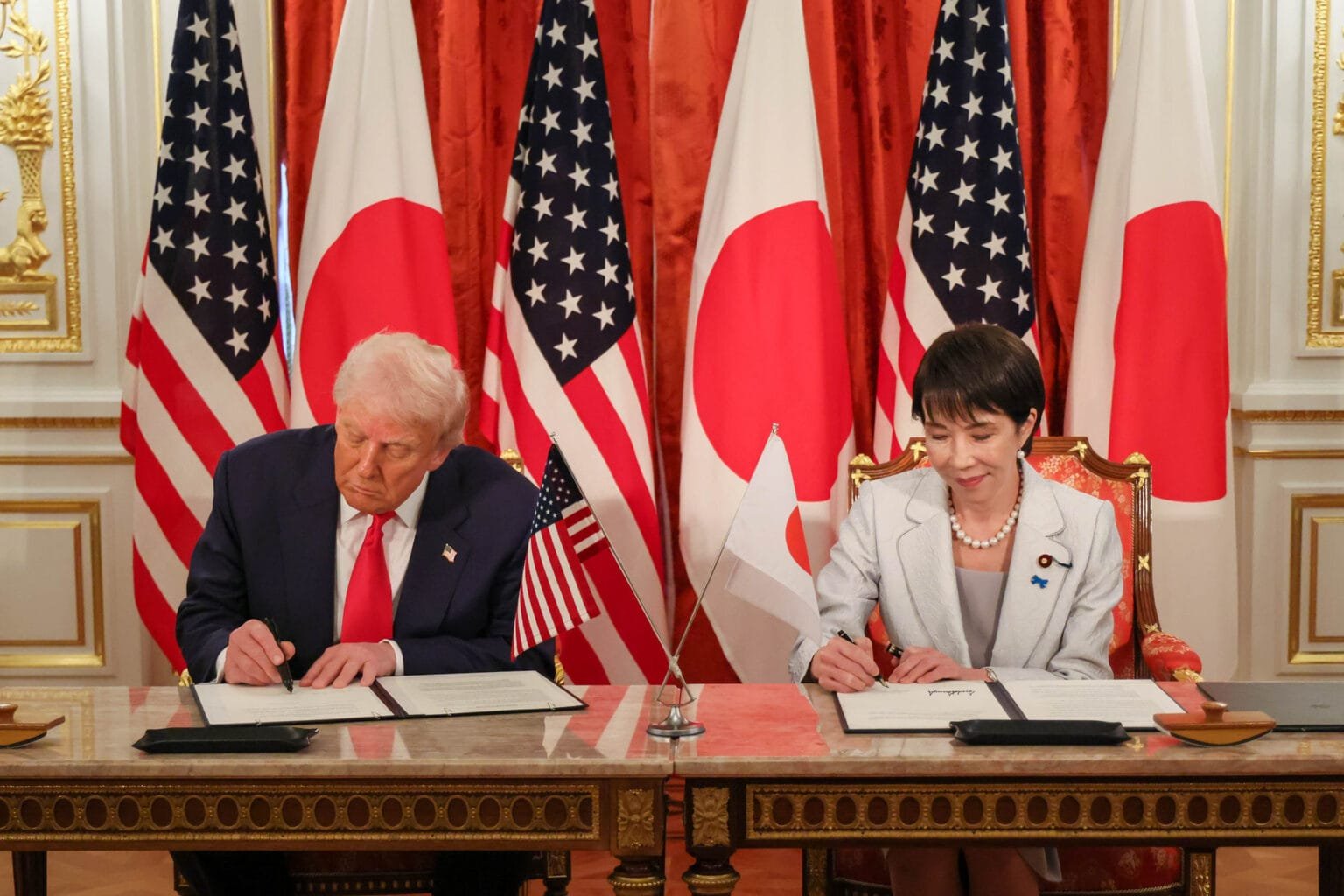 Trump, Japan’s Takaichi sign deal to secure rare earths supply
