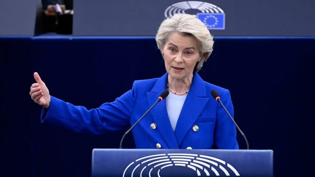 EU 'must respond' to Russia's 'hybrid warfare': von der Leyen says