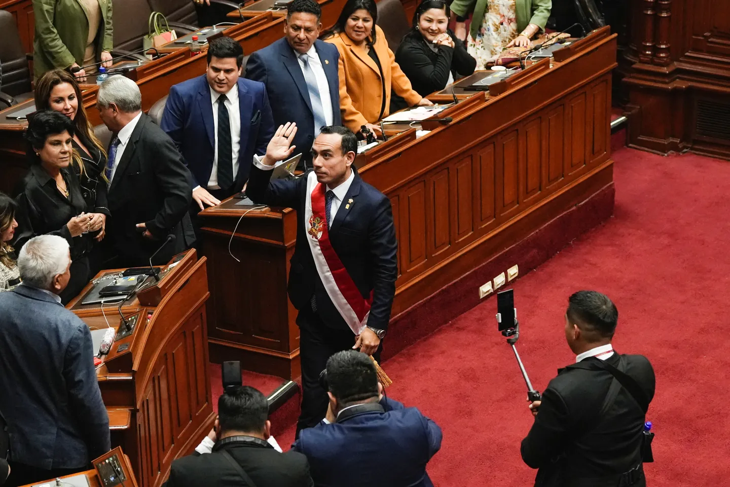 Peru’s Congress ousts President Boluarte, swears in legislature chief as successor
