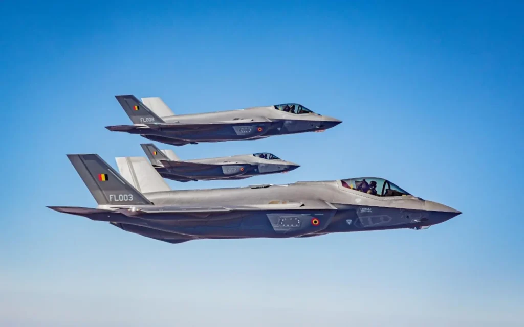 Belgium receives first F-35A fighters at Florennes Air Base